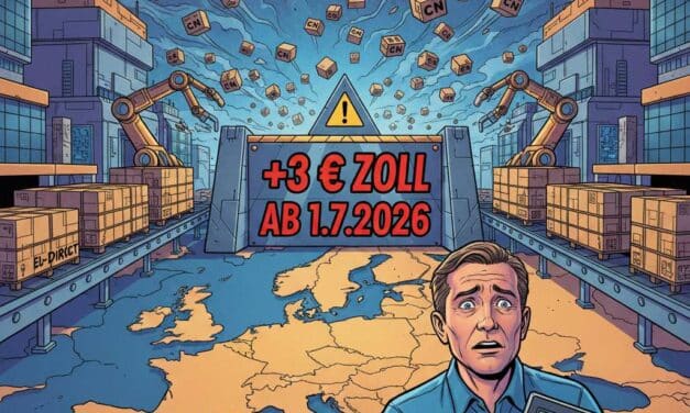 EU beschließt 3-Euro-Zoll auf China-Direktsendungen – ab 1. Juli 2026