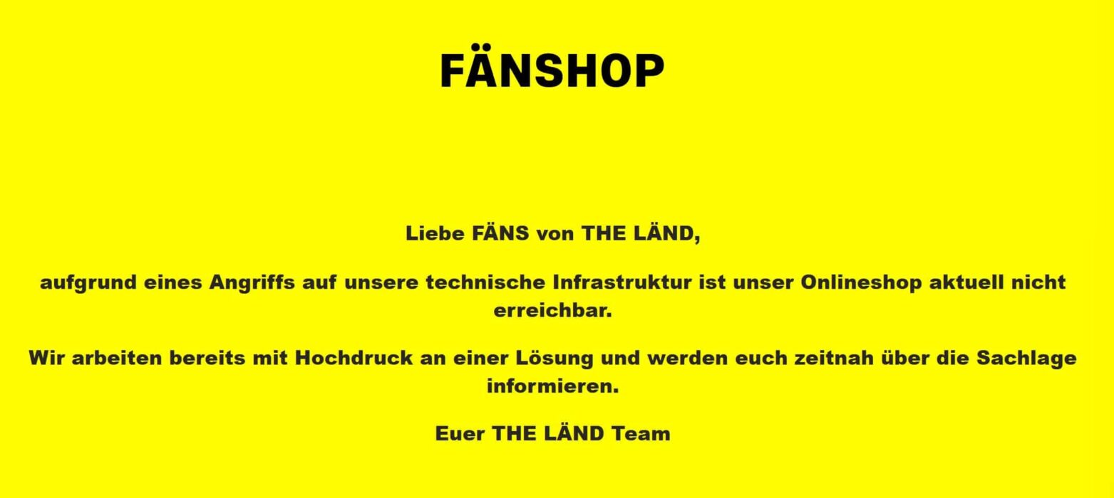 Cyberattacke Gambio Onlineshop