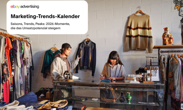eBay Marketing-Trends-Kalender 2026: Wichtige Verkaufsmomente und Expert*innen-Insights für wachsende Umsätze
