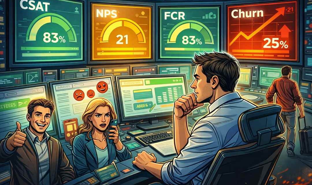 Kundenservice messen: Welche Kennzahlen zählen – und warum Händler sich in Zahlen verlieren