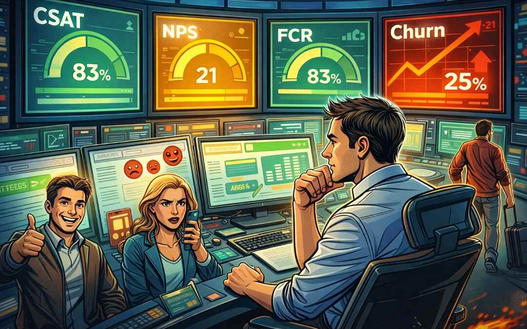 Kundenservice messen: Welche Kennzahlen zählen – und warum Händler sich in Zahlen verlieren