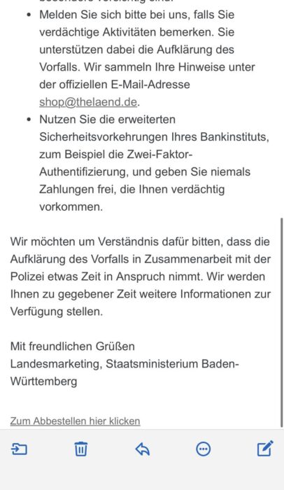 Cyberattacke Gambio Onlineshop