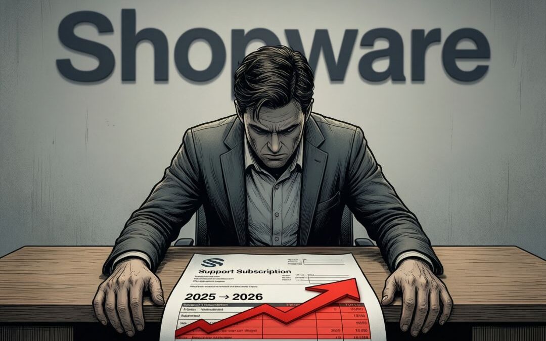 Shopware verdreifacht Supportpreise – und lässt Händler im Regen stehen