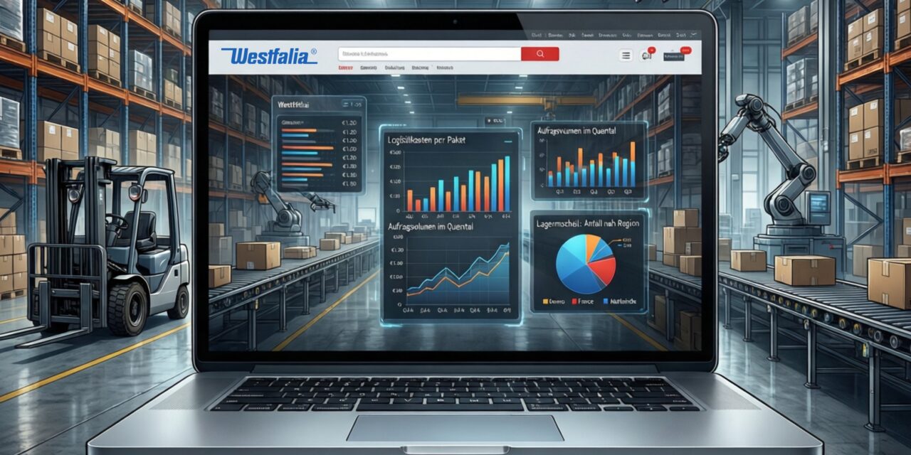 Westfalia.de live und Logistikzentrum for sale