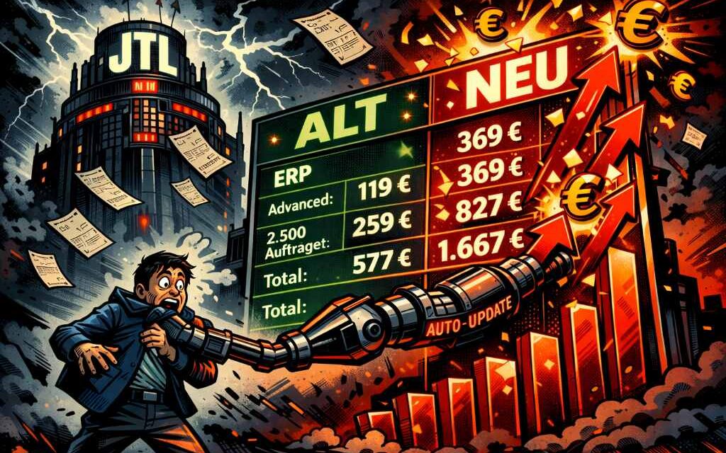 Geheime Mail geleakt: JTL erhöht die Preise. Alle Infos hier.