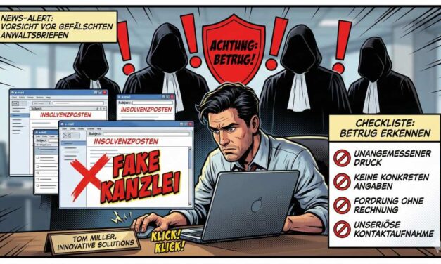 Betrugswarnung: Diese Rechtsanwaltskanzleien betrügen euch