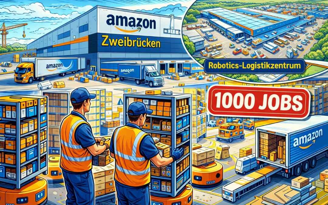 Amazon baut neues Logistikzentrum in Zweibrücken – bis zu 1000 Jobs im ersten Jahr
