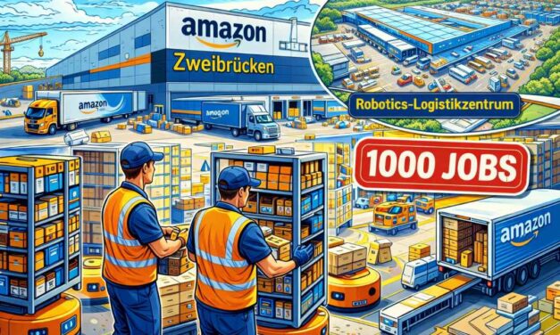 Amazon baut neues Logistikzentrum in Zweibrücken – bis zu 1000 Jobs im ersten Jahr