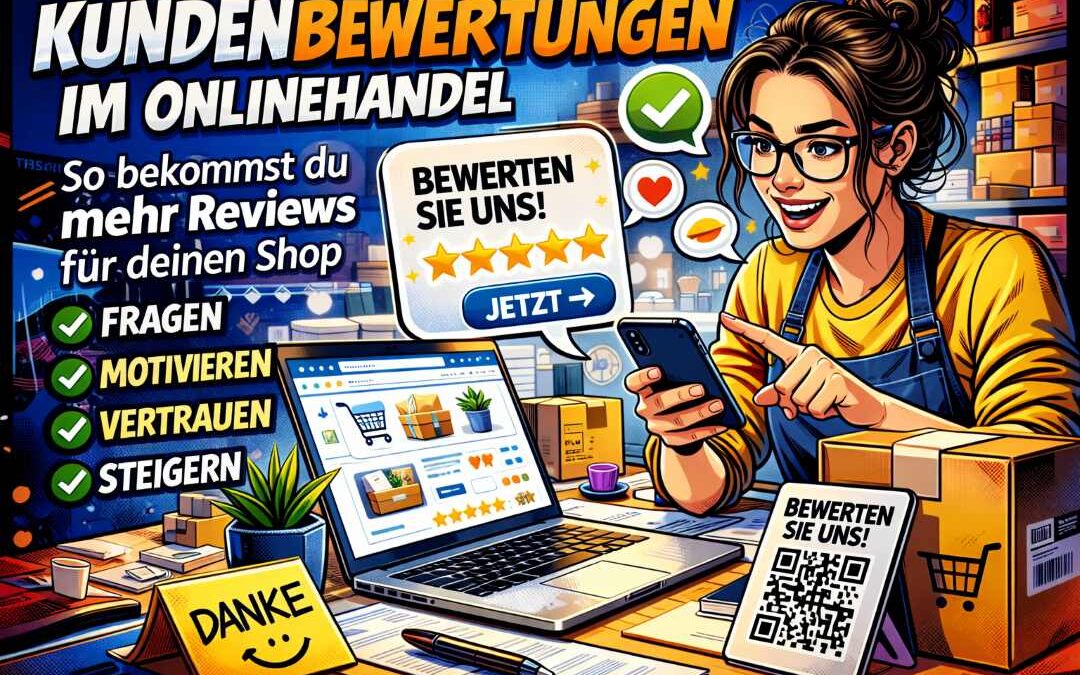Kundenbewertungen im Onlinehandel: Wie Du systematisch mehr Reviews bekommst