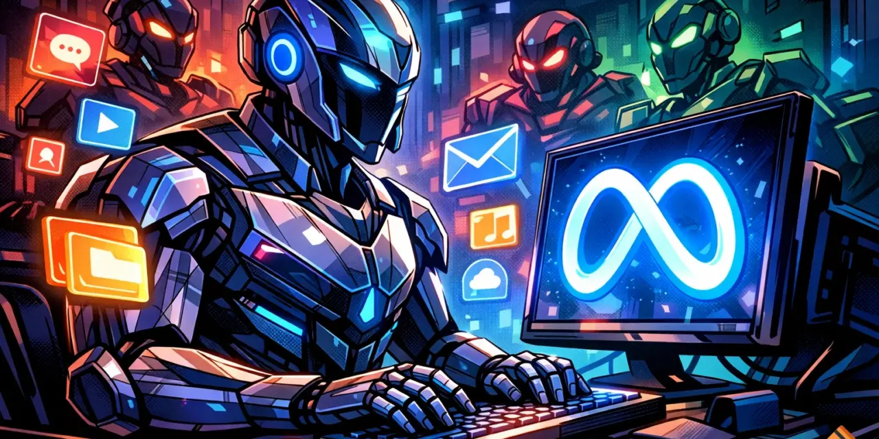 Manus KI-Agent greift an: Meta bringt seinen Desktop-Agenten direkt auf deinen Rechner