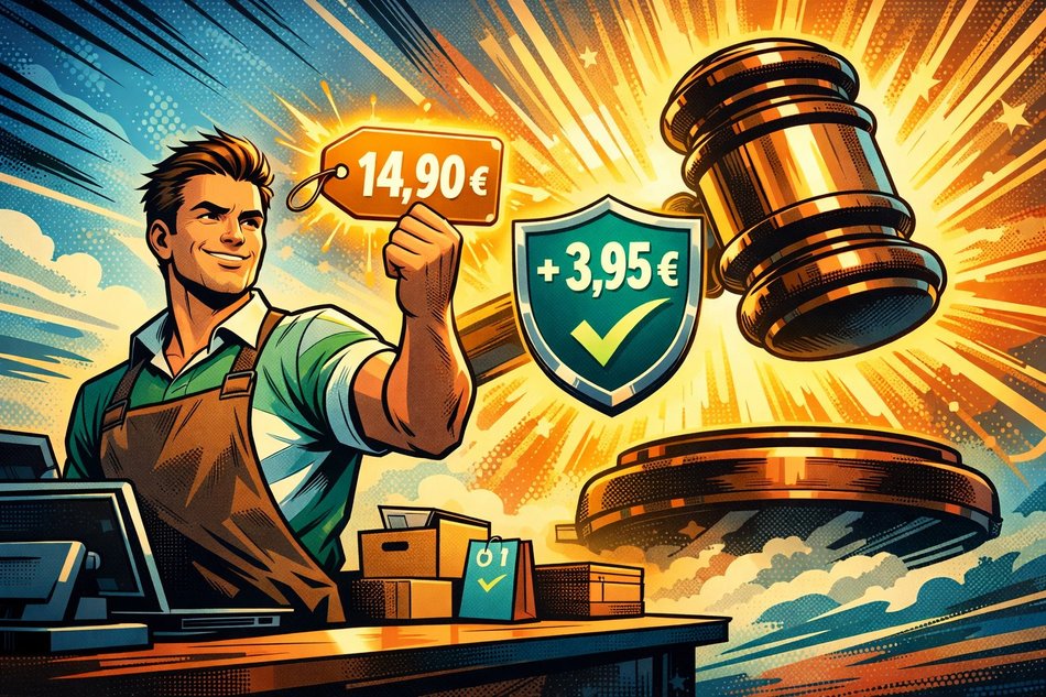 EuGH: Bearbeitungspauschale muss nicht in Produktpreis