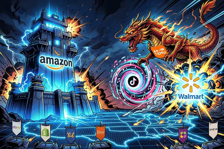 Die Top 10 US-Marktplätze 2026: Amazon uneinholbar