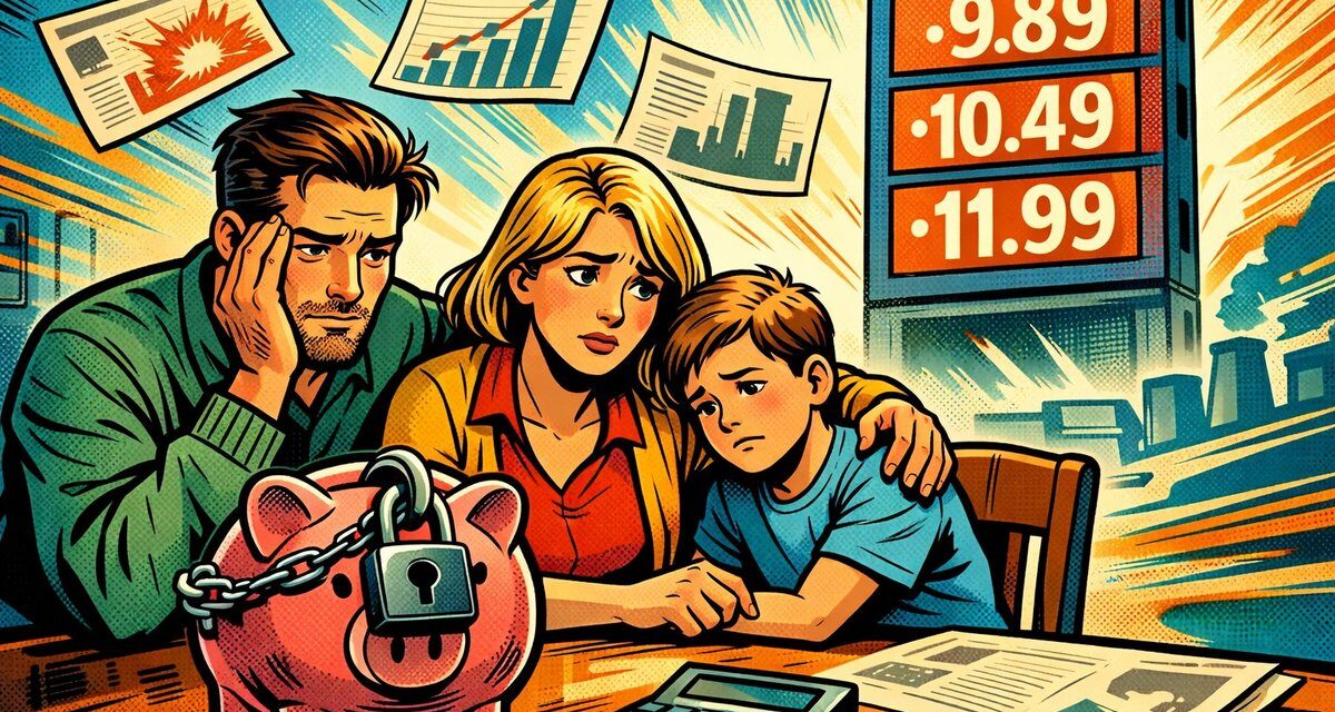 GfK-Konsumklima: Iran-Krieg drückt Stimmung auf -28