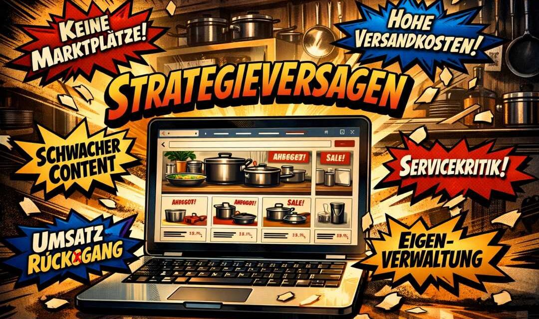 Hausgemachte Pleite beim Onlineshop Hagen Grote