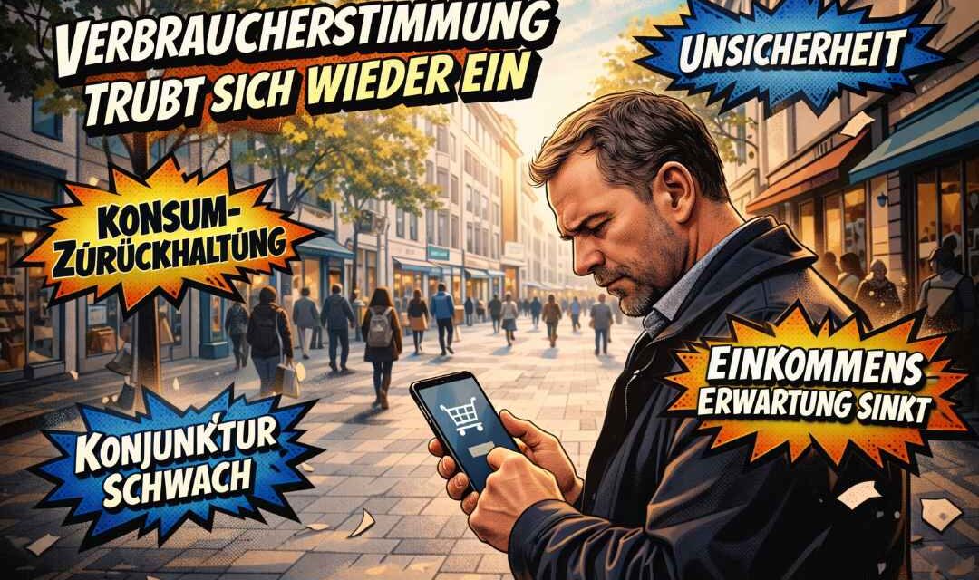 HDE-Konsumbarometer im März: Verbraucherstimmung trübt sich nach leichtem Aufschwung wieder ein