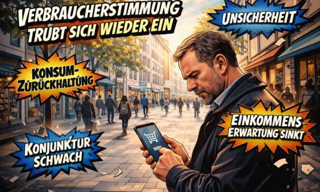 HDE-Konsumbarometer im März: Verbraucherstimmung trübt sich nach leichtem Aufschwung wieder ein