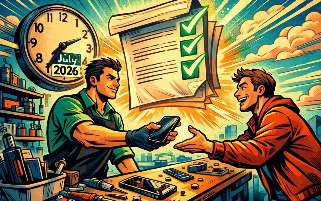 Recht auf Reparatur: Neue Pflichten für Händler ab Juli 2026