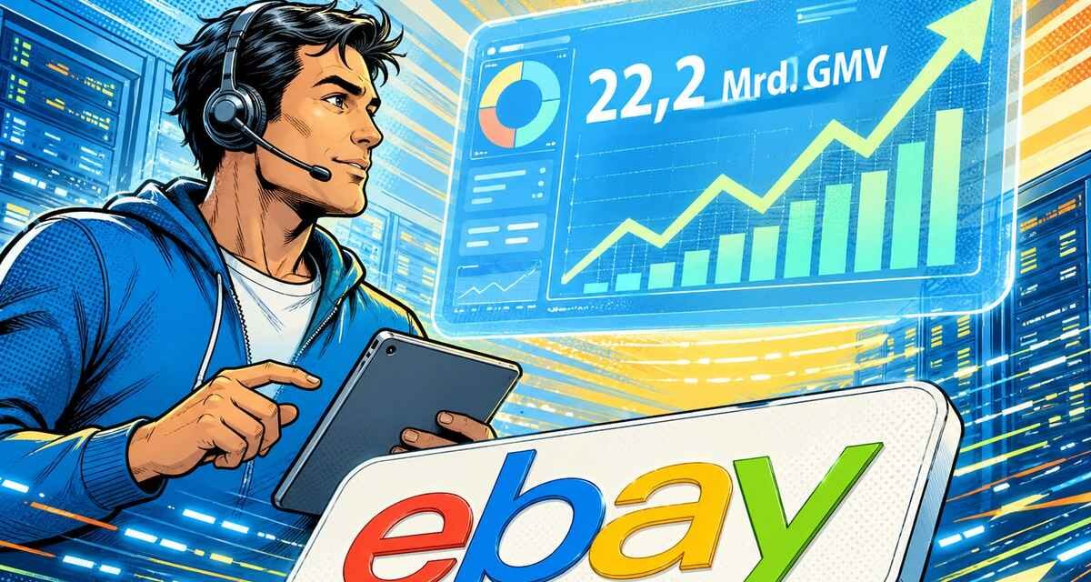22,2 Milliarden GMV: eBay legt im Q1 2026 zweistellig zu