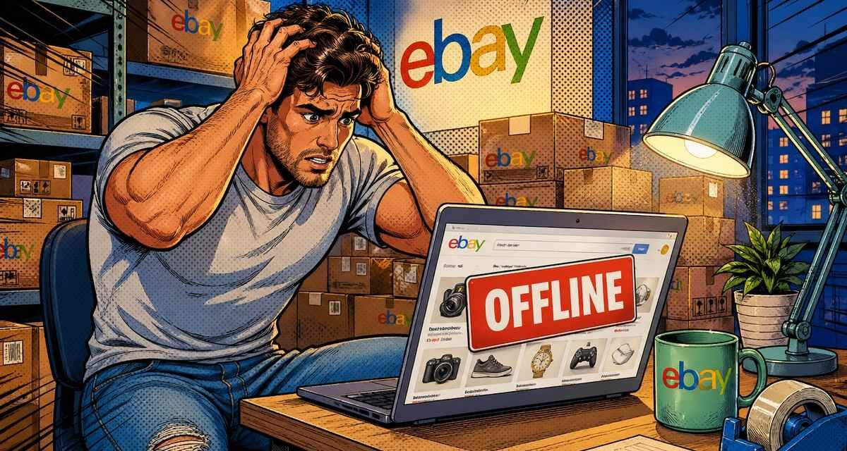 eBay-Störung am Sonntagabend: Händler verlieren Umsatz