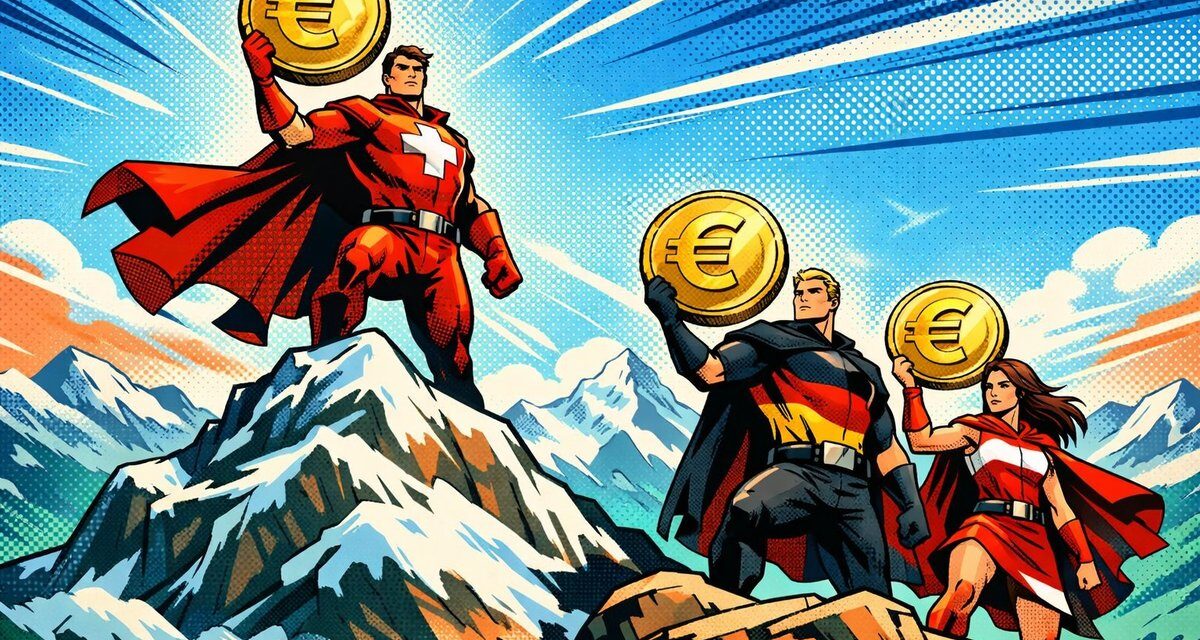 Kaufkraft 2026: Schweiz fast doppelt so reich wie Deutschland