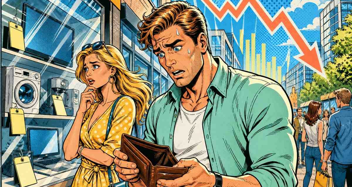 Konsumklima crasht: -33,3 – Händler vor Mai-Schock