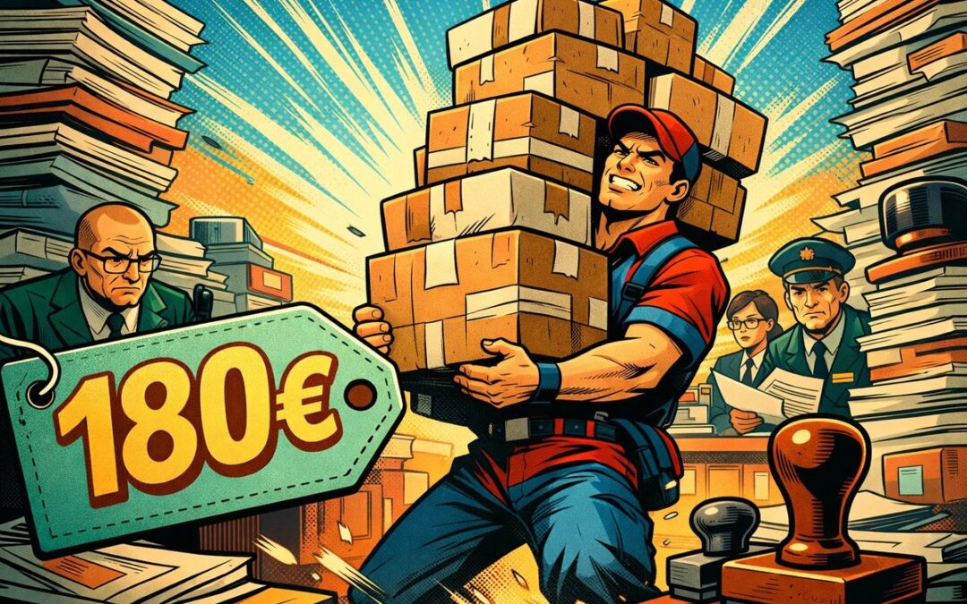 RXO verdreifacht Zollgebühr: 180 € pro Paket ab Mai 2026