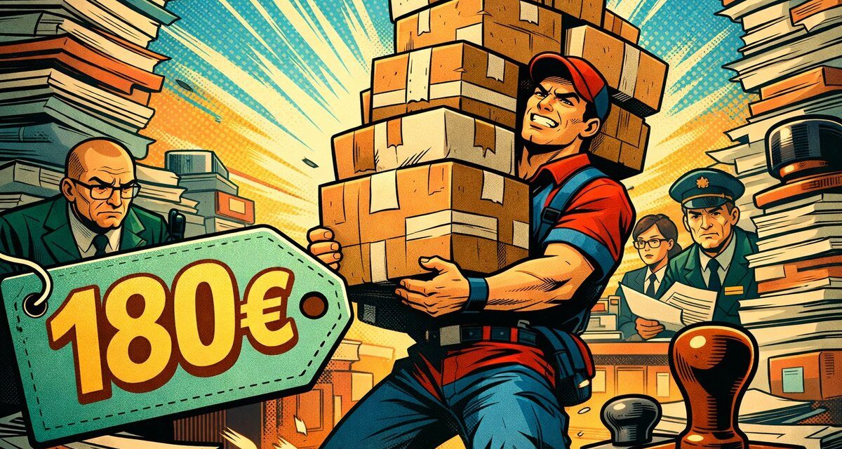 RXO verdreifacht Zollgebühr: 180 € pro Paket ab Mai 2026