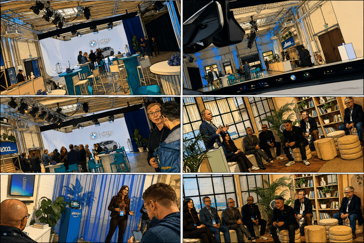 Bilder vom Pressetermin Amazon Alexa+