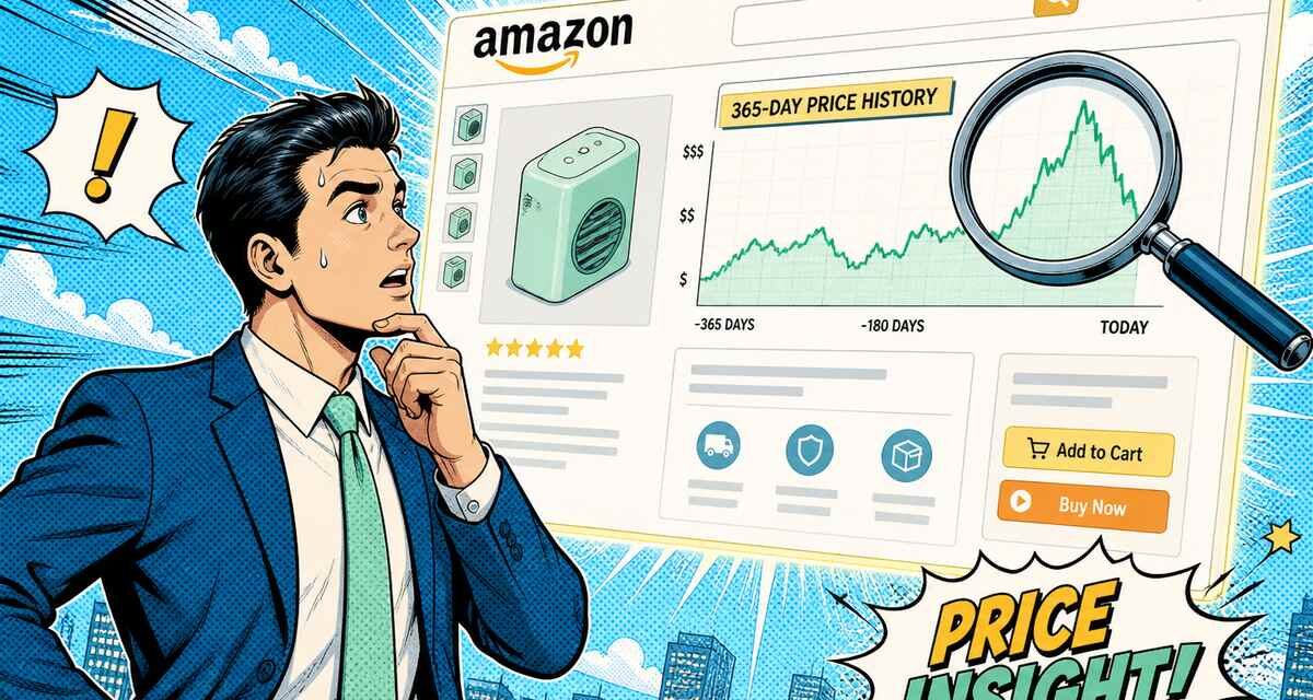 NEU: Amazon Preisverlauf Tool, 365 Tage Preise auf einen Blick