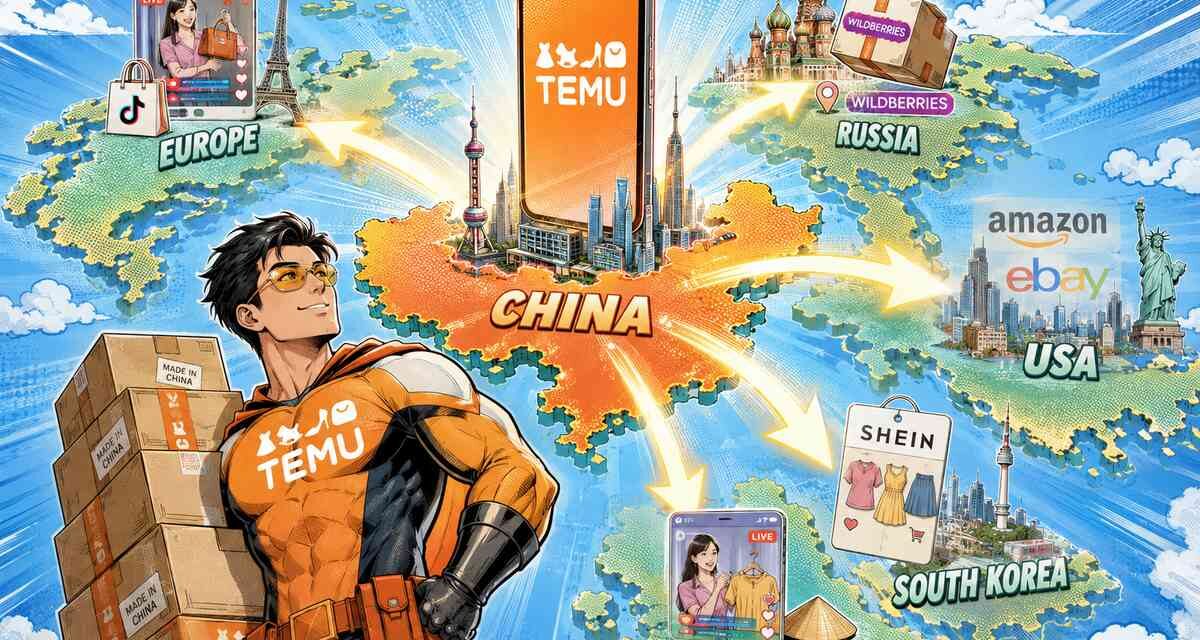 China-News: Temu Nr. 2 weltweit, TikTok Shop boomt