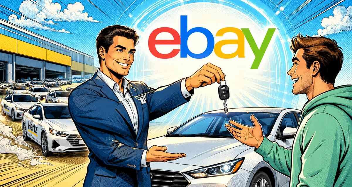 Hertz auf eBay: 8.000 Mietwagen verlassen den Großhandel