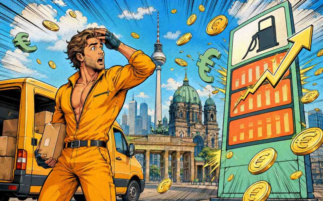 Inflation 2,9 %: Diesel +6 % – Versandkosten explodieren