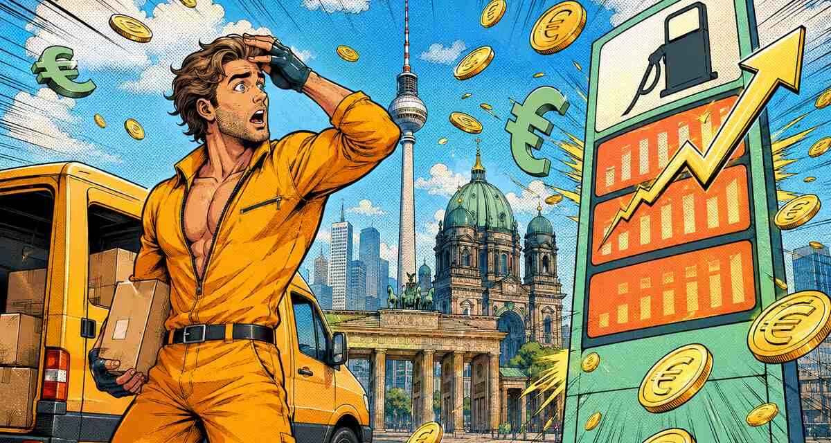 Inflation 2,9 %: Diesel +6 % – Versandkosten explodieren