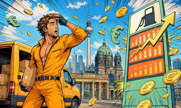 Inflation 2,9 %: Diesel +6 % – Versandkosten explodieren