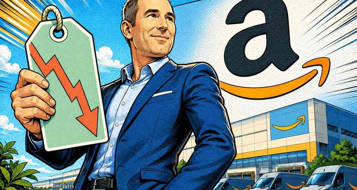 Jassy: Amazon-Preise unter Vorjahr – das ist der Hebel