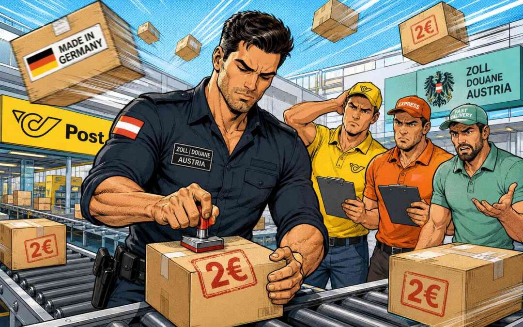 Paketsteuer Österreich: 2 Euro pro Paket ab Oktober