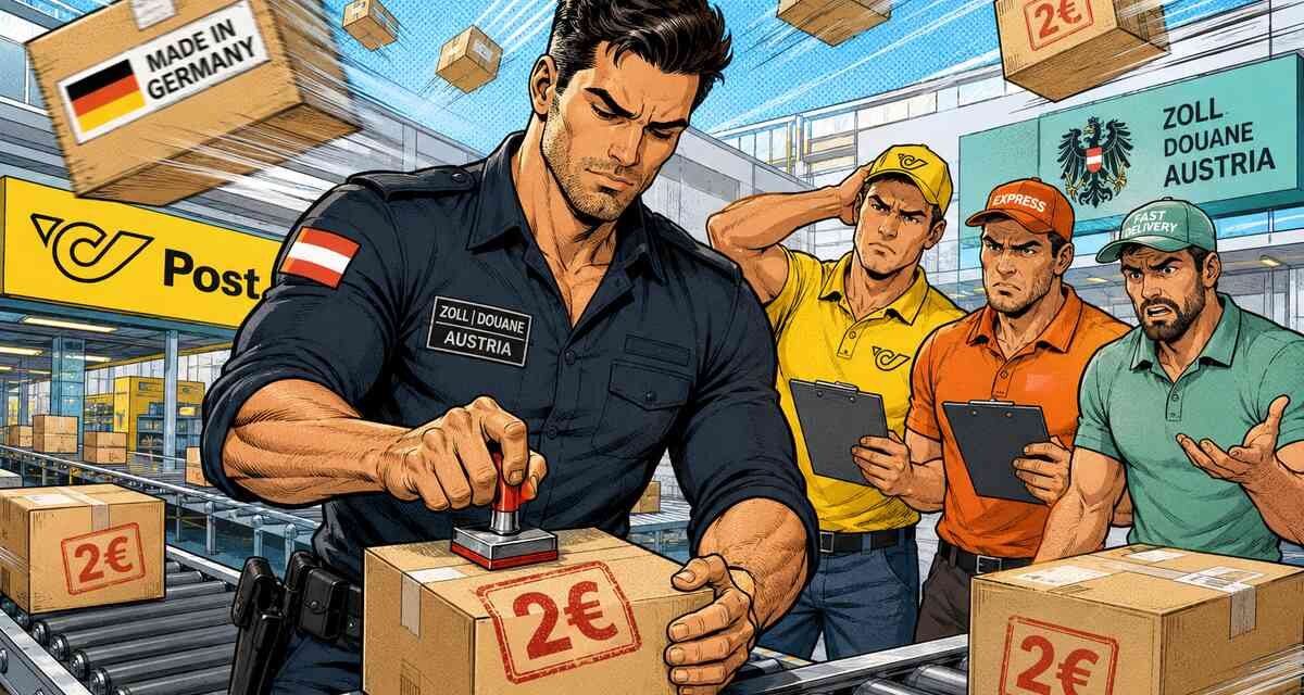 Paketsteuer Österreich: 2 Euro pro Paket ab Oktober