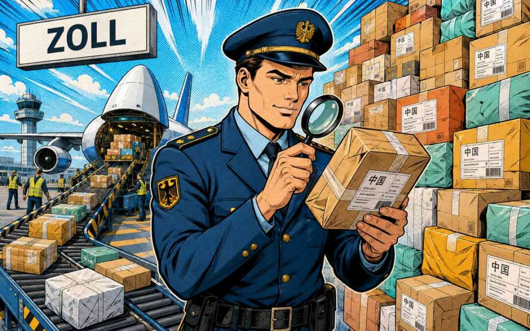 Zoll-Bilanz 2025: 192 Mio. Pakete mehr aus Drittländern
