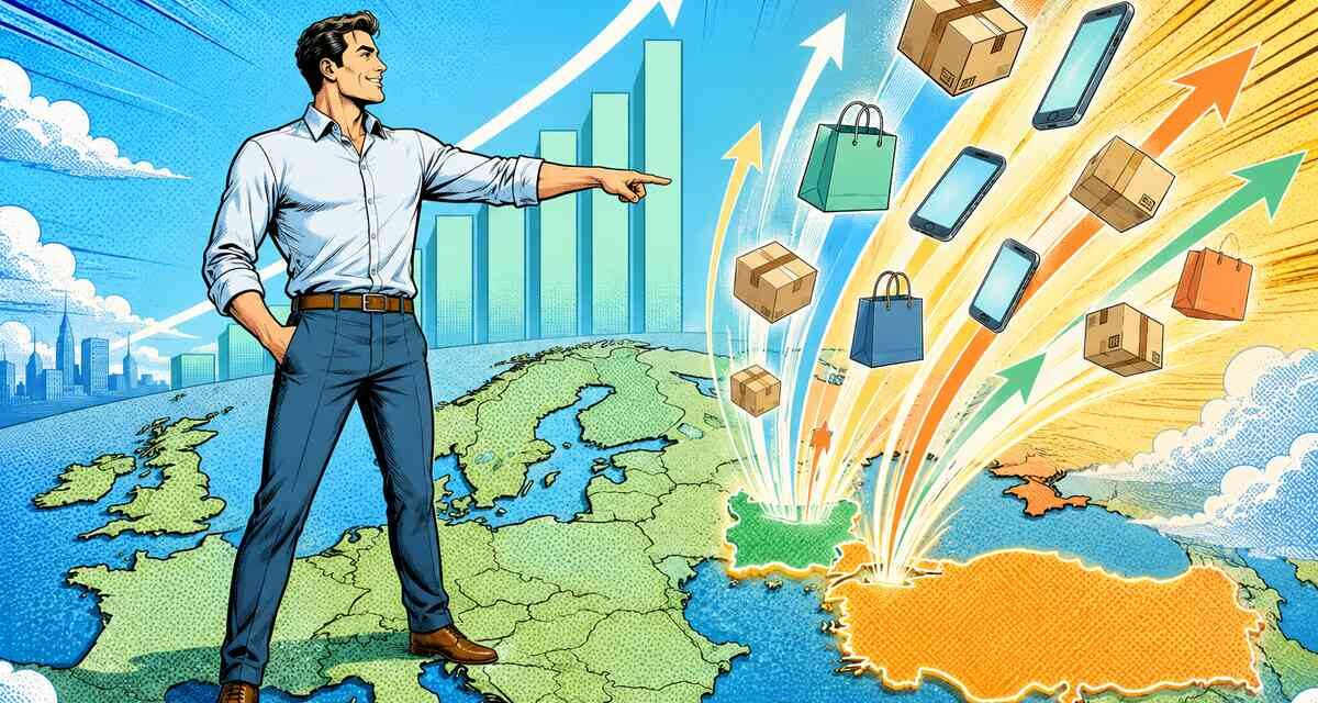 E-Commerce-Wachstum: Türkei und Bulgarien hängen Europa ab