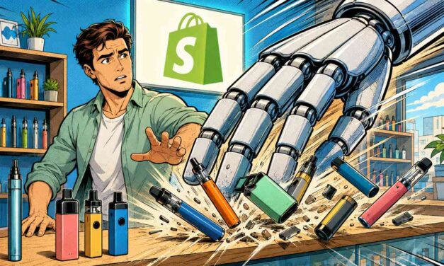 Shopify Vape-Verbot: Wenn dein SaaS-Shop zur Falle wird
