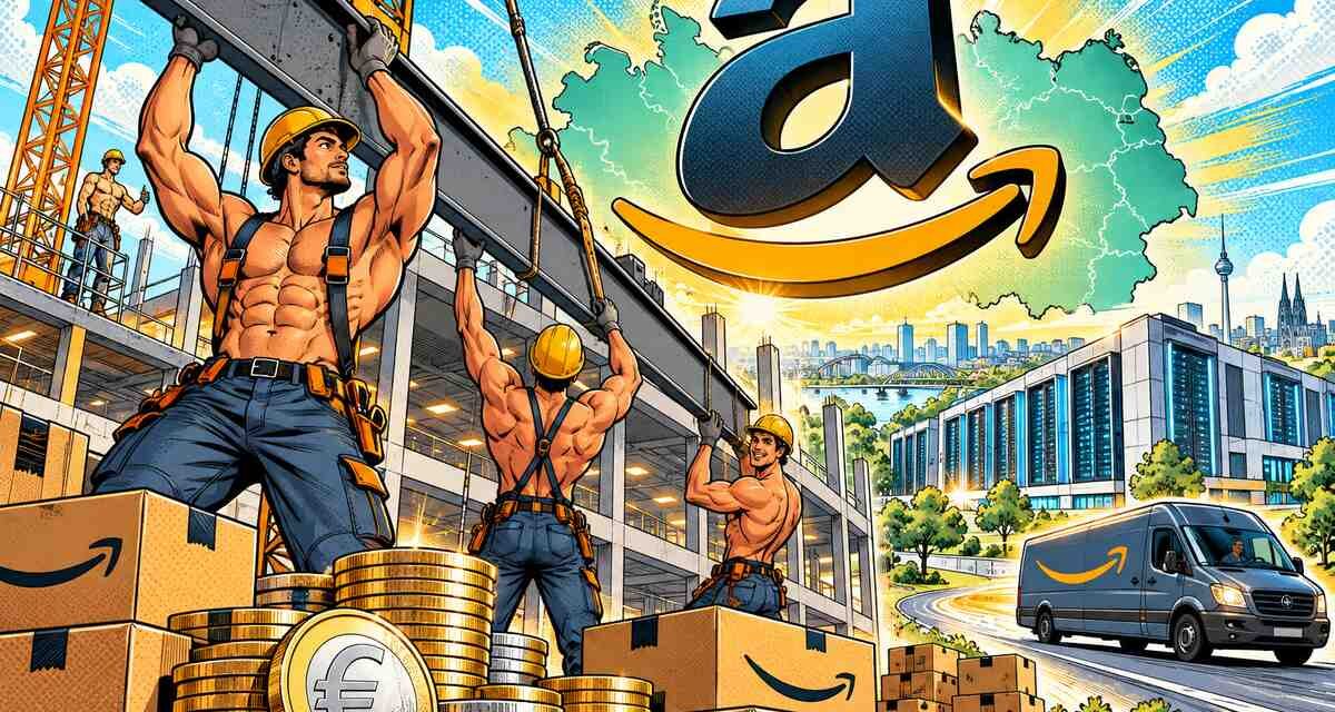 Amazon Investitionen Deutschland: 100 Mrd. Euro, 3.000 Jobs