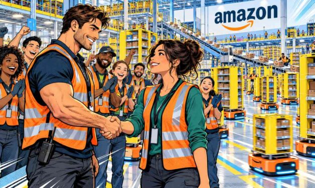 Amazon Zweibrücken: 1.000 Jobs besetzt – Roboter rollen an