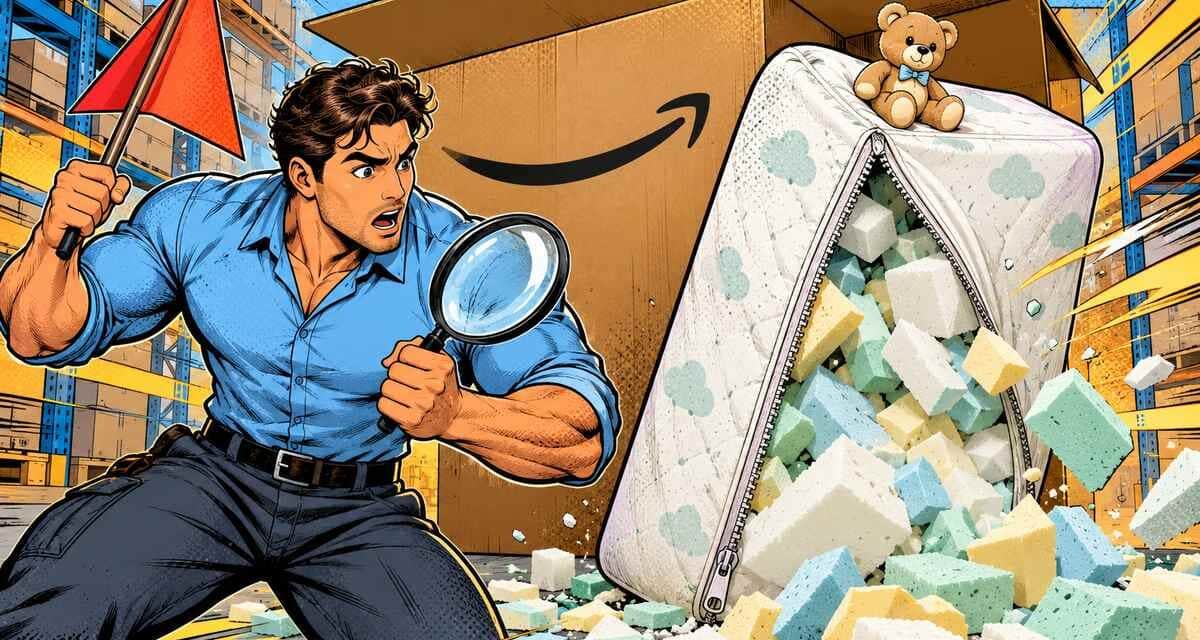 150 Meldungen: Amazon lässt gefährliche Babymatratzen online