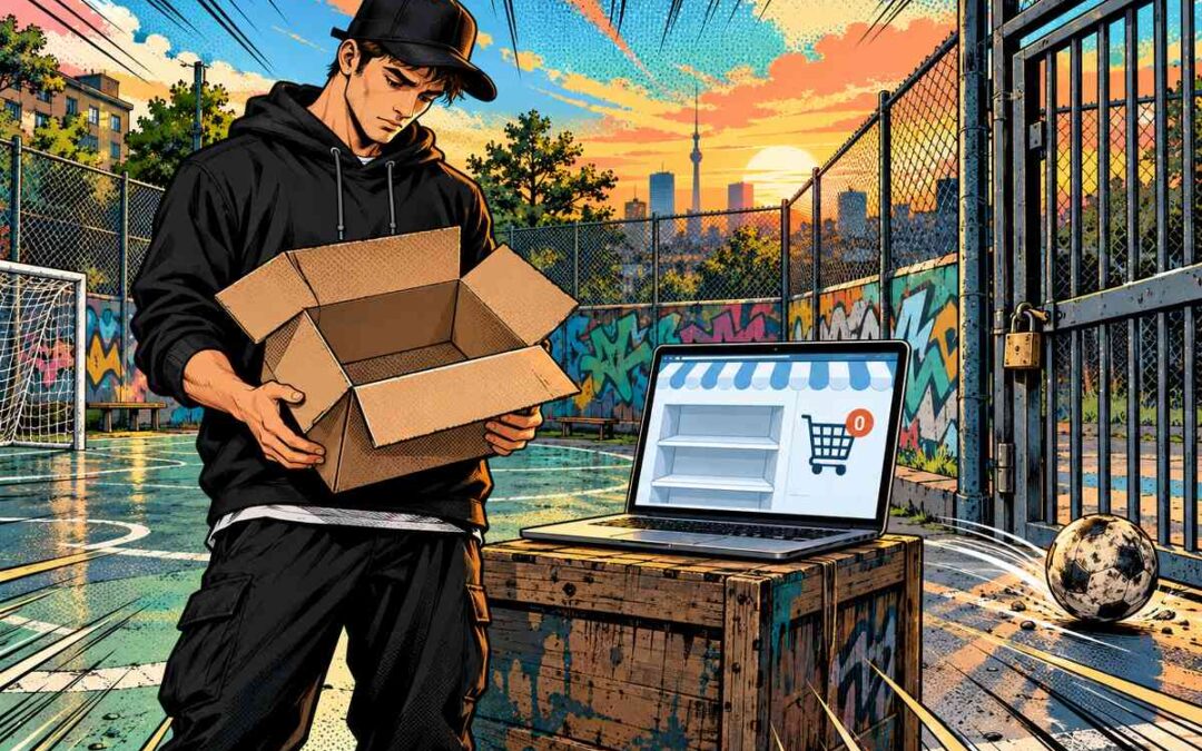Bolzplatzkind Insolvenz: Shop leer, Bilanzen Jahre zu spät