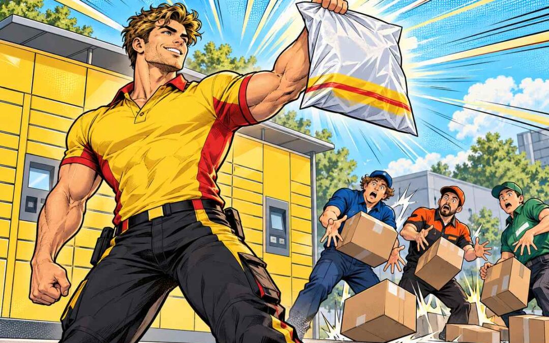 3,20 € bei Vinted: Neuer DHL Warenversand erlaubt sogar Tüten