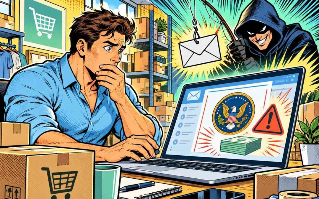 570 Betrugsfälle: LKA warnt vor gefälschten BZSt-Mails
