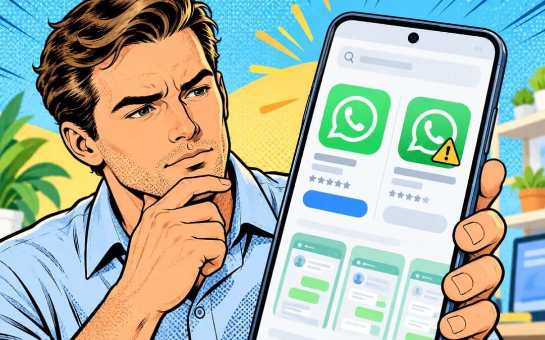 Gefälschtes WhatsApp erreicht über 500.000 Downloads