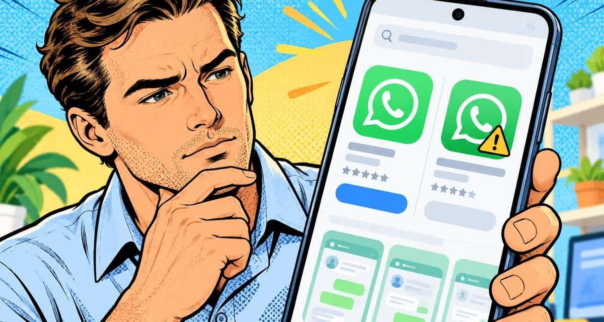 Gefälschtes WhatsApp erreicht über 500.000 Downloads