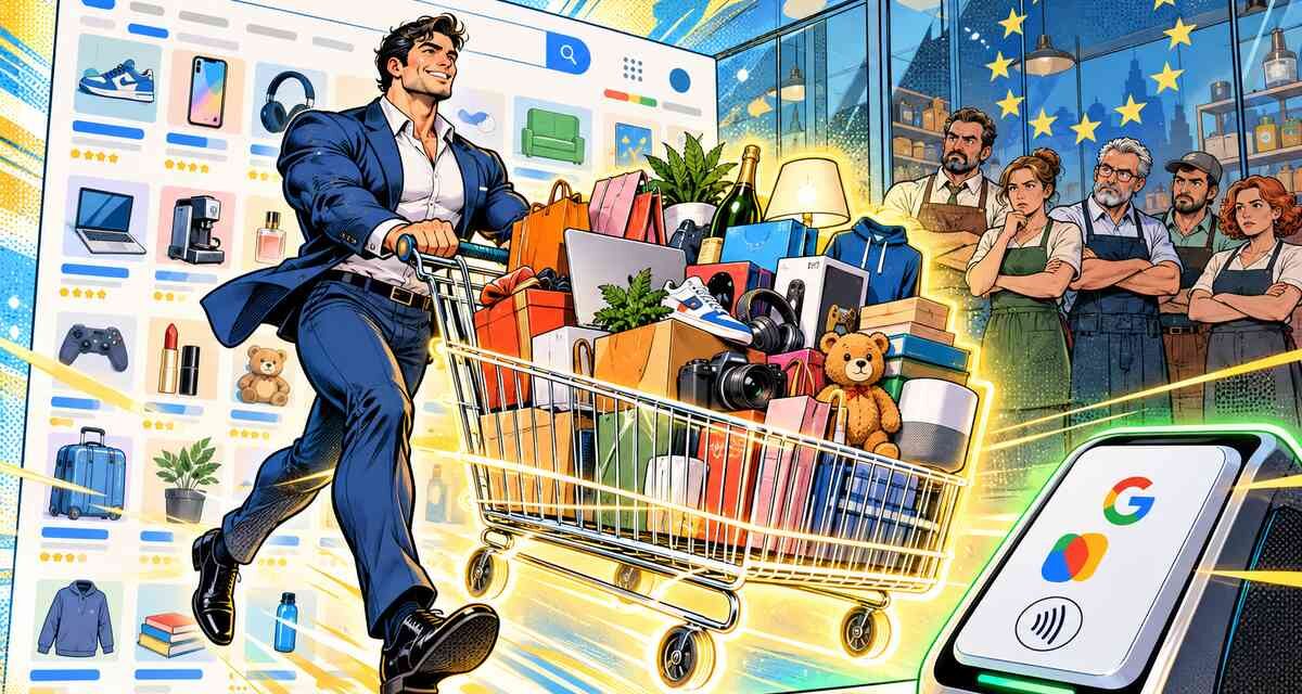 Google Warenkorb startet – Europa fehlt aber. Mist.