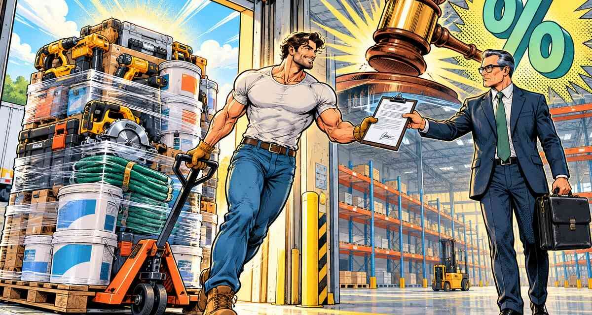 Insolvenzware kaufen: Hellweg & Hammer – wer die Ware verteilt
